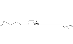 Mini hill climb