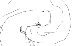 down hill cave