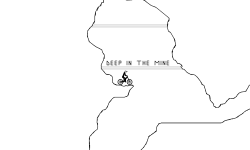 Deep in the mine