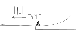 MTB Course W/Half Pipe