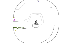In a circle