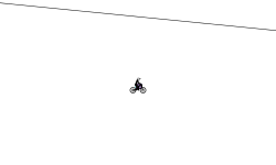 hold right arrow