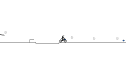slo-mo bmx endo/whellie