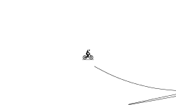 Into space