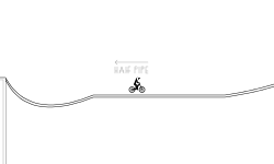 Tube track with halfpipe