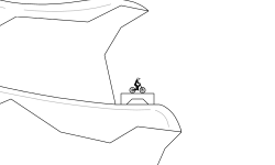 Big snowy MTB track