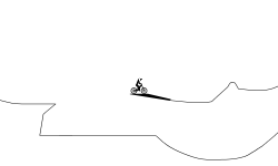Riding, ducking, having fun