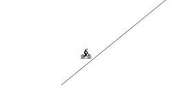 Down hill