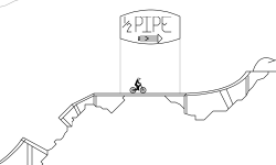 Trail to halfpipe
