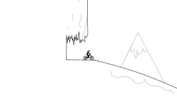 Downhill and climb