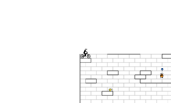 Impossible brick wall