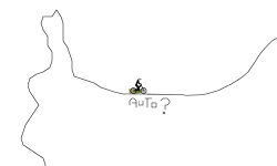 Auto? downhill
