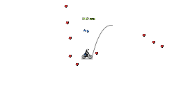 a balloon world made of bombs