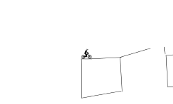 weird bike parkour