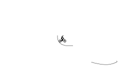 Wheelie in the forest.