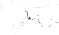 straight lines + blob