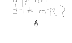 why does a python drink toffe