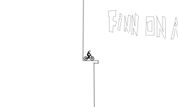 finn on a ledge