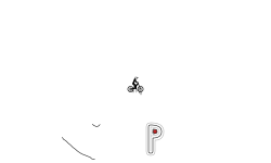 I tried to wheelie...
