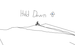 The apples 'Hold down"