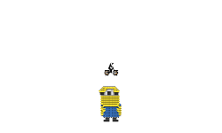 minion pixel art