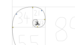 Fibonacci spiral