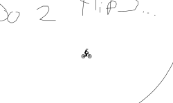 Do at least 2 flips...Haha