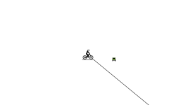 down hill