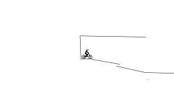 almost vertical climb