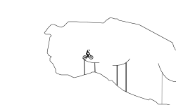 (1 MIN) Cave Wheelie