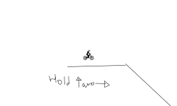 HOLD UP AND RIGHT ARROW