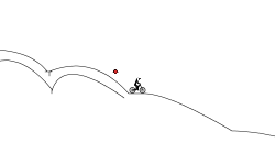Down then up the hill