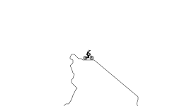 Down hill