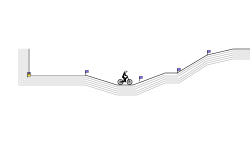 practises your wheelie
