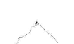 a ride down the mountain