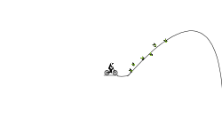 Up the hill