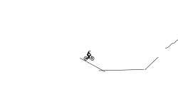 Attempted brush wheelie