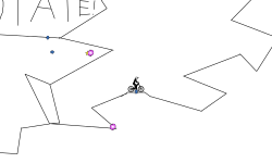 Gravity takes over the cave