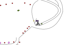 racing through blob town