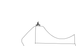 First down hill