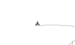 a bmx in a fly