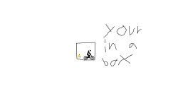 In a box