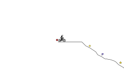 downhill wheelie challenge