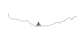 Line drawn offroad