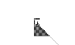 Staircase downhill (very easy)