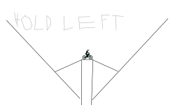 hold left
