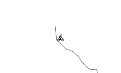 Dowhill Wheelie Tricks. (Left)