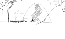 Artwork of trees and hills