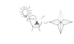 Random drawing '>'