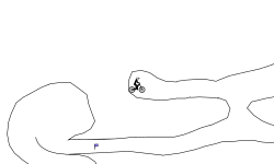 BMX trial cave